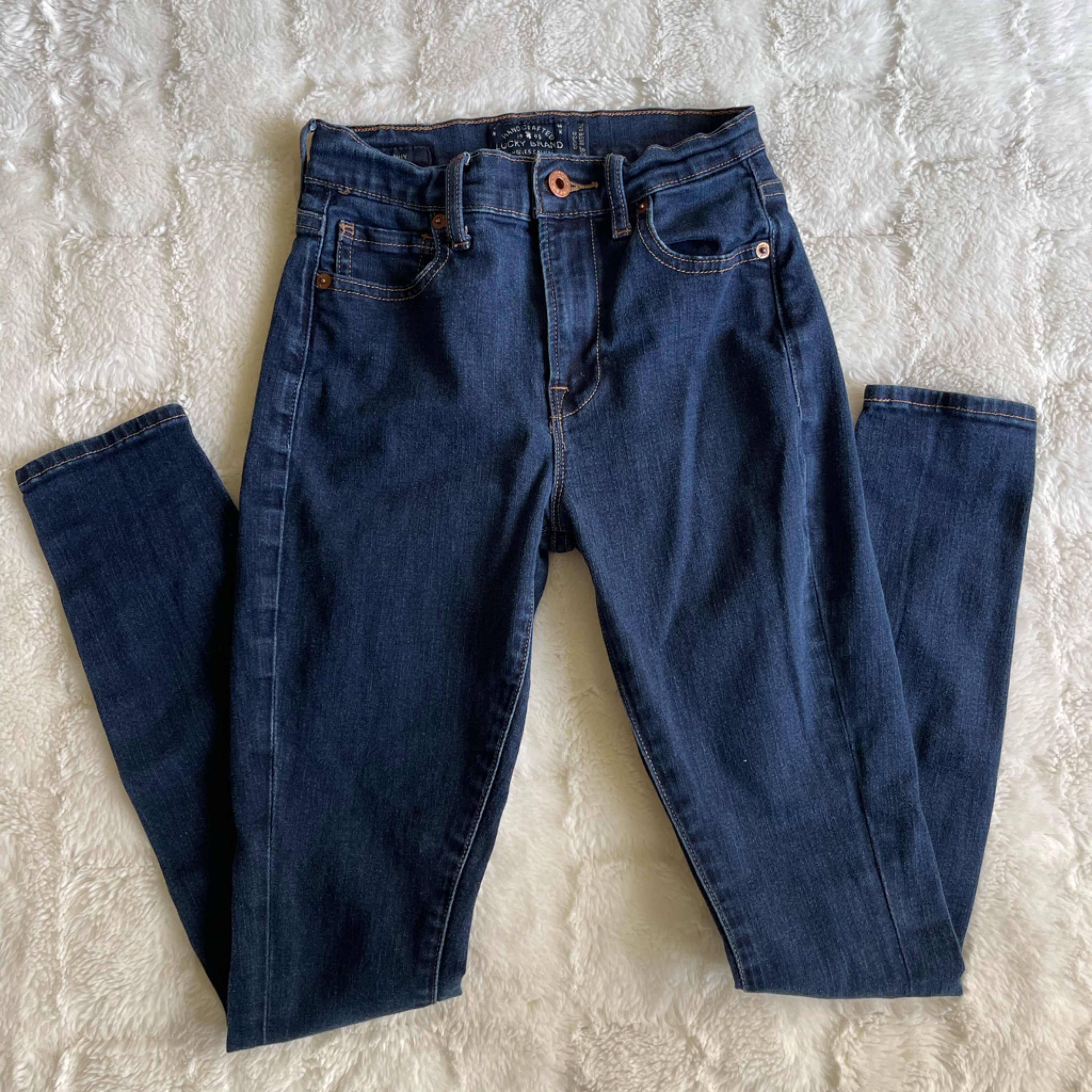 Lucky Brand Skinny Blue Jeans Size 00